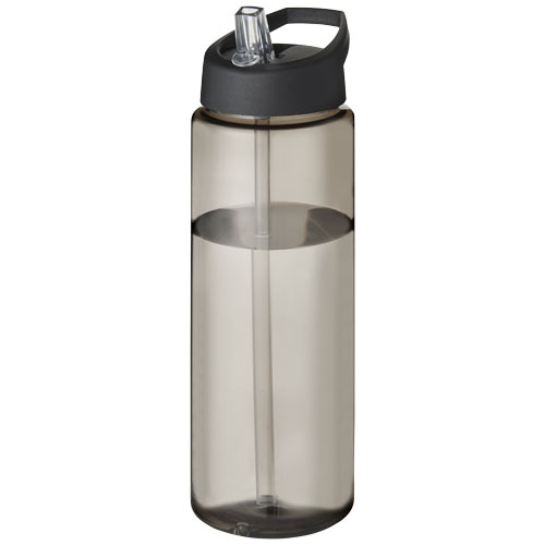 Bouteille promotionnelle de sport 850ml H2O Active® Charbon et Noir